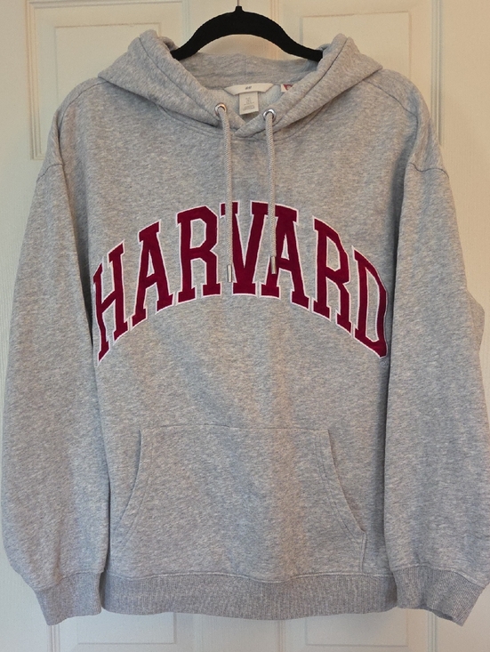 H&M Tops - Harvard Hoodie Sweatshirt - Sz L